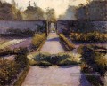 Le jardin de la cuisine Yerres paysage Gustave Caillebotte
